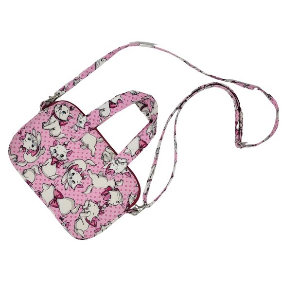 Handmade Custom Grab and Go Bag with Disney Marie Aristocats Fabric - Picture 1 of 12